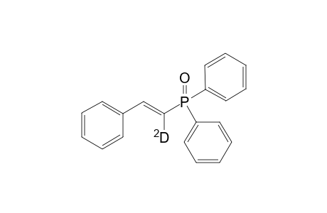 (E)1-Deuterio-21-diphenylphosphinoyl-2-phenylethene