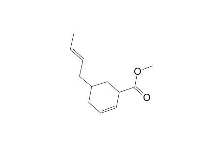 Methyl 5-[(2E)-2-butenyl]-2-cyclohexene-1-carboxylate