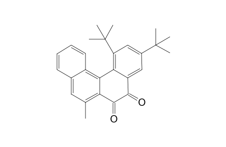 1,3-Ditert-butyl-7-methyl-benzo[c]phenanthrene-5,6-dione