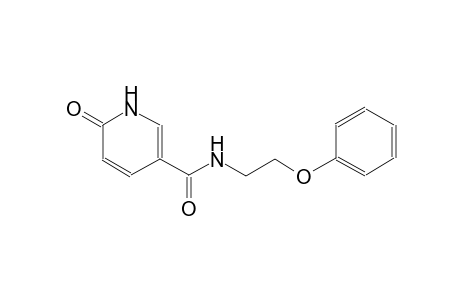 3-pyridinecarboxamide, 1,6-dihydro-6-oxo-N-(2-phenoxyethyl)-