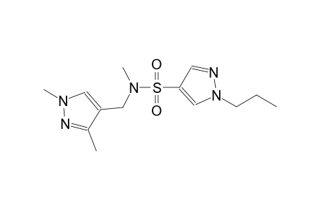 1H-pyrazole-4-sulfonamide, N-[(1,3-dimethyl-1H-pyrazol-4-yl)methyl]-N-methyl-1-propyl-