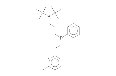 2-(2-[(3-[Di(tert-butyl)phosphino]propyl)(phenyl)phosphino]ethyl)-6-methylpyridine