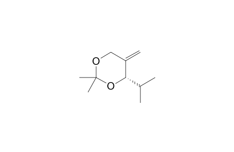 (4S)-2,2-dimethyl-5-methylene-4-propan-2-yl-1,3-dioxane