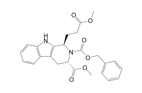 (1R,3S)-2-Benzyl 3-Methyl 1-(2-methoxycarbonylethyl)-1,2,3,4-tetrahydro-9H-pyrido[3,4-b]indole-2,3-dicarboxylate