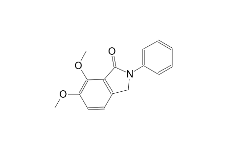 1H-isoindol-1-one, 2,3-dihydro-6,7-dimethoxy-2-phenyl-