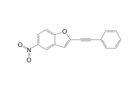 5-Nitro-2-(2-phenylethynyl)benzofuran