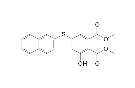 Dimethyl 3-Hydroxy-5-(2-naphthyl)sulfanylphthalate