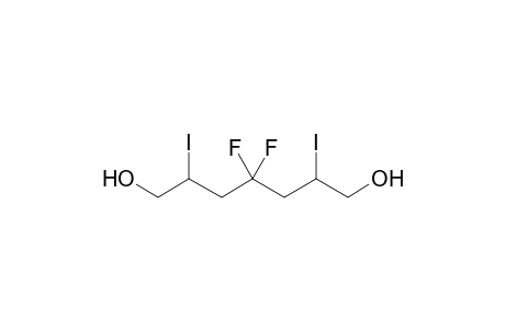 4,4-Difluoro-2,6-diiodoheptane-1,7-diol