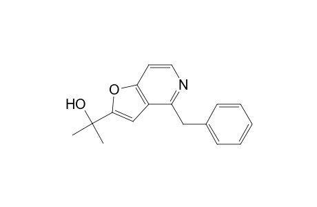 2-(4-benzylfuro[3,2-c]pyridin-2-yl)propan-2-ol
