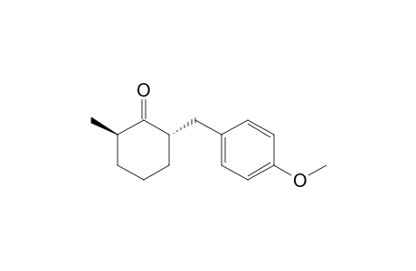 (2R,6S)-2-methyl-6-p-anisyl-cyclohexanone