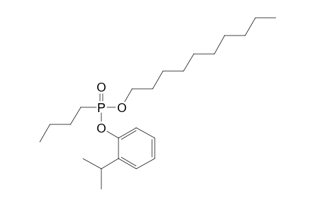 Butylphosphonic acid, decyl 2-isopropylphenyl ester