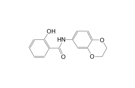 N-(2,3-dihydro-1,4-benzodioxin-6-yl)-2-hydroxybenzamide