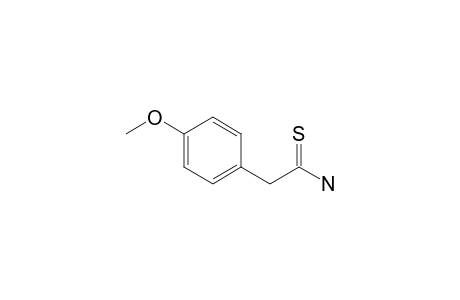 2-(4-Methoxyphenyl)ethanethioamide