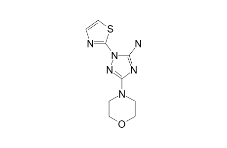 2-(3-MORPHOLINO-5-AMINO-1H-1,2,4-TRIAZOL-1-YL)-THIADIAZOLE