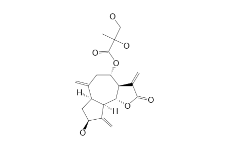 3.alpha.-Dihydro-4(15)-dehydro-grosshemin - .alpha.,.beta.-dihydroxy-isobutyrate