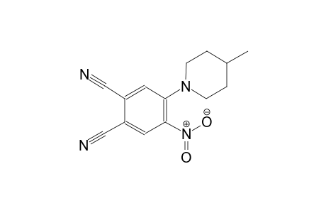 4-(4-methyl-1-piperidinyl)-5-nitrophthalonitrile