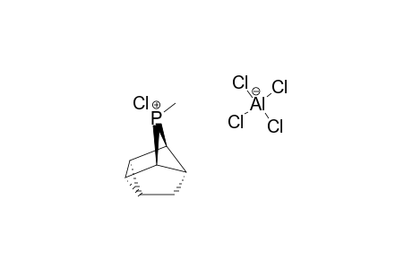 CIS-4-CHLORO-4-METHYL-4-PHOSPHONIATETRACYCLO-[3.3.0.0(2,8).0(3,6)]-OCTANE-TETRACHLOROALUMINATE