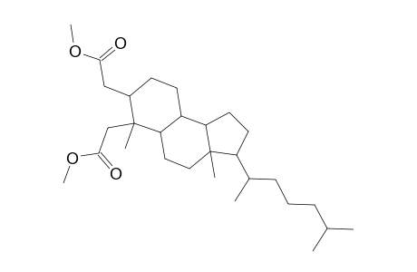2,3-Secocholestane-2,3-dioic acid, dimethyl ester, (5.beta.)-