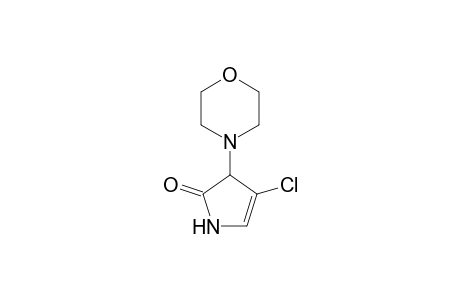 2H-Pyrrol-2-one, 4-chloro-1,3-dihydro-3-(4-morpholinyl)-