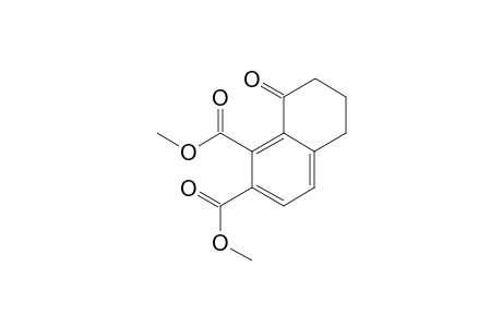8-Oxo-5,6,7,8-Tetrahydronaphthalene-1,2-dicarboxylic acid-dimethylester