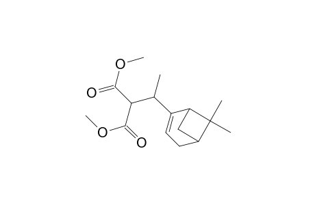 Propanedioic acid, [1-(6,6-dimethylbicyclo[3.1.1]hept-2-en-2-yl)ethyl]-, dimethyl ester, [1.alpha.,2(R*),5.alpha.]-