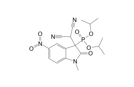 DIISOPROPYL-3-(DICYANOMETHYL)-1-METHYL-5-NITRO-2-OXOINDOLIN-3-YLPHOSPHONATE