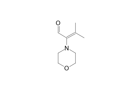 3-METHYL-2-(N-(4-AZA-1-OXACYClOHEXAN)-)-2-BUTENAL