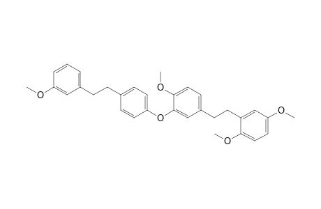 4-[2'-(3"-Methoxyphenyl)ethyl]-2'-methoxy-5'-[2"'-(2,5-dimethoxyphenyl)ethyl]-diphenyl Ether