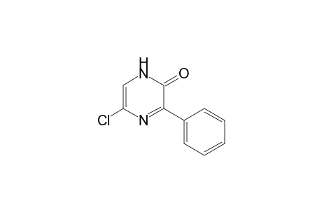 5-Chloranyl-3-phenyl-1H-pyrazin-2-one