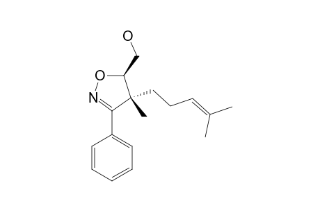 4-METHYL-4-(4-METHYL-3-PENTENYL)-3-PHENYL-2-ISOXAZOLINE-5-METHANOL