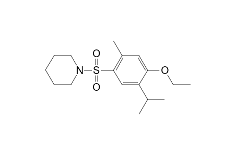 1-{[4-ethoxy-2-methyl-5-(propan-2-yl)benzene]sulfonyl}piperidine