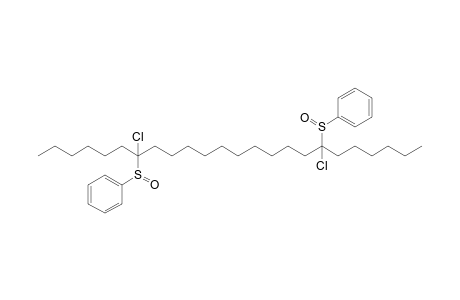 7,18-Dichloro-7,18-di(phenylsulfinyl)tetracosane