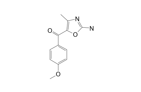 2-Amino-5-(4'-methoxybenzoyl)-4-methyloxazole