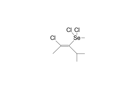 3-(Methyl-dichloro-selenyl)-2-(Z)-chloro-4-methyl-2-pentene