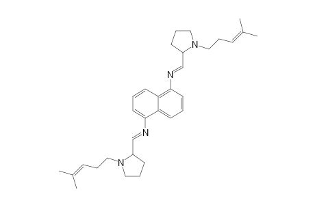 N,N'-bis[N-(4'-Methyl-3'-pentenyl)-2-pyrrolidinylmethylene]naphthalene-1,5-diamine
