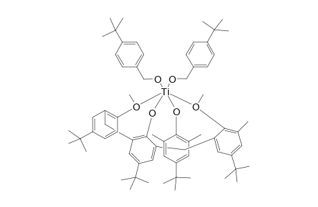 [Titanium{2,2'-bis(O-4,6-tert-butylmethylphenyl)methyl}di(O-methyl)calix[4]tert-butylbenzene]
