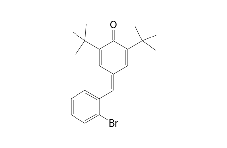 4-(2-bromobenzylidene)-2,6-di-tert-butylcyclohexa-2,5-dien-1-one