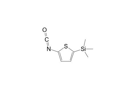 5-(Trimethylsilyl)-2-thienyl isocyanate