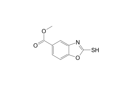 1,3-Benzoxazole-5-carboxylic acid, 2-mercapto-, methyl ester