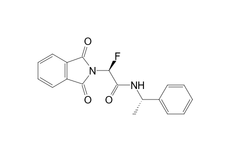 (S)-N-[(S)-1-Phenylethyl]-2-(1,3-dioxo-2-isoindolinyl)-2-fluoroethanamide
