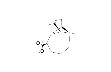 Methyl longipin-9-en-14-oate