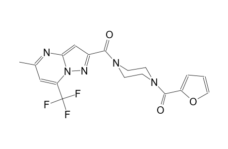 2-{[4-(2-furoyl)-1-piperazinyl]carbonyl}-5-methyl-7-(trifluoromethyl)pyrazolo[1,5-a]pyrimidine