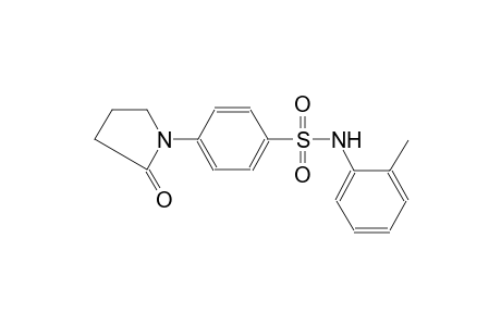 4-(2-Oxo-pyrrolidin-1-yl)-N-O-tolyl-benzenesulfonamide
