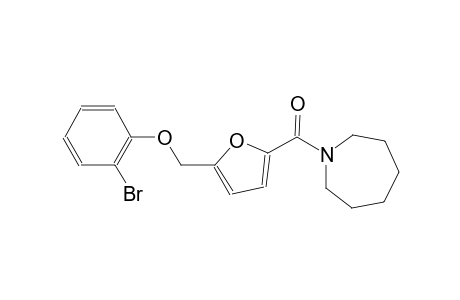 2-bromophenyl [5-(hexahydro-1H-azepin-1-ylcarbonyl)-2-furyl]methyl ether