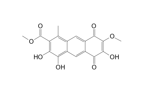 Methyl 3,4,6-trihydroxy-7-methoxy-1-methyl-5,8-dioxo-5,8-dihydroanthracene-2-carboxylate