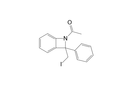 8-Iodomethyl-8-phenyl-7-acetylbicyclo[4.2.0]-7-azaoct-1,3,5-triene