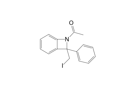 8-Iodomethyl-8-phenyl-7-acetylbicyclo[4.2.0]-7-azaoct-1,3,5-triene