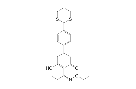 2-Cyclohexen-1-one, 5-[4-(1,3-dithian-2-yl)phenyl]-2-[1-(ethoxyimino)propyl]-3-hydroxy-