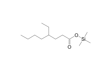 4-Ethyloctanoic acid, tms