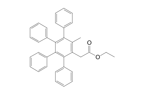 Ethyl 6-methyl-2,3,4,5-tetraphenylphenylacetate